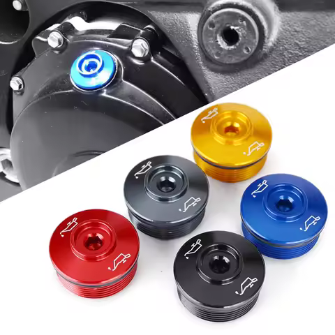 Engine Oil Filler Cap Plug M34*1.5 For BMW R1200GS R 1200 GS Adv Adventure R1250GS R 1250 GS HP R125