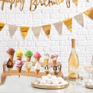 Ice Cream Display Rack Wooden Rack Display Rack Ice Cream Storage Rack Cone Cone Wooden Cold Drink S