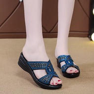 PROMO!!! Sandal wanita CALBI terbaru - wedges wanita - sandal wedges calbi murah