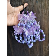 10pcs. Butterfly to buttefly phonecharm phone strap cp chain/lanyard