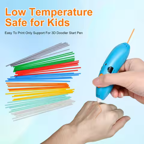 160pcs 32 Colors 3D Doodler Pen Refills 2.5mm PCL Low Temperature Filament 5pcs Each Color ( Not Pen