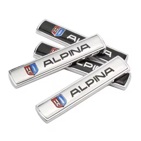 ALPINA letter logo car sticker for Alpina sports side standard rear trunk modification accessories u