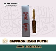 MINYAK WANGI JAFARON PUTIH AMPUL SAFFRON IRANI PUTIH