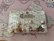 美版 美少女戰士 耳環 耳夾