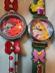 卡通手錶 米妮, 長髮公主, 哪吒
