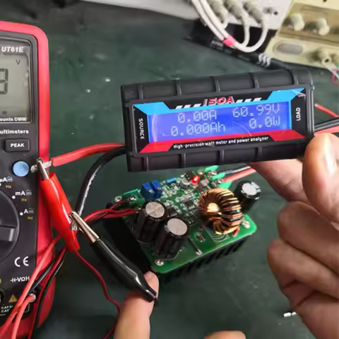 150A RC Battery Voltage Amp Meter Backlight LCD High Precision Current Power Analyzer Digital High-P