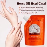 Horse Oil Hand Cream Moisturizing Softening Smooth Foot Care Cream Skin Lotion T0w8
