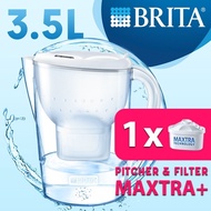 Voltix BRITA Marella XL 3.5L Water Pitcher Purifier | Water Filter Jug with 1 Maxtra+ Filter Cartrid