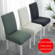 [Ready Stock] Chair Cover Sarung KerusiRumah Sarung Kerusi Penutup Set Kerusi Makan Universal Nordic Meja Makan Kayu Najis Mudah Satu Keping Elastik Hotel Sarung Kusyen