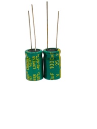 2ชิ้น คาปาซิเตอร์ 1000UF 25V 105Celectrolytic capacitor ตัวเก็บประจุ คาปาซิเตอร์