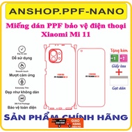 Ppf sticker to protect Xiaomi Mi11 (Mi 11) phone