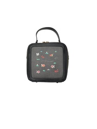 SHUKI 金魚印花方形斜揹袋