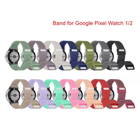 For Google Pixel Watch Band Nylon Elastic Wristband Bracelets for Google Pixel Watch 2 /Pixel Watch 