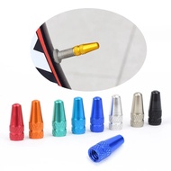 4/8pcs Aluminum Alloy Bicycle Tire FV Valve Cap MTB Road Bike Covered Protector Road MTB Tyre Dustpr