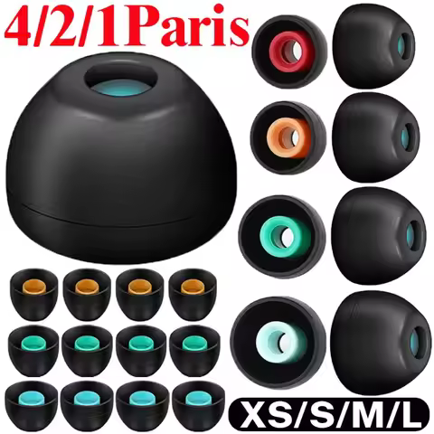Soft Silicone Ear Tips Earbuds Cap for Sony WF-1000XM5 WF-1000XM4 Replacement in-Ear Caps Covers Ear