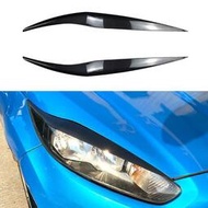 【現貨】適用福特嘉年華 Fiesta MK6.5 2013-2017前大燈燈眉外飾車貼改裝