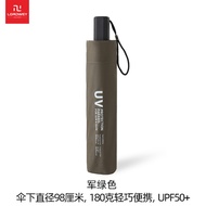 LORDWEY | Ardeco Japanese 180g Carbon Fiber Pencil Umbrella 98cm Umbrella Face Umbrella Black Rubber