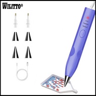 Dazzling Diamond Art Tool Round Diamond Pen Electric Diamond Art Pen Usb Rechargeable Vacuum Tool No