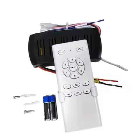 Frequency Conversion Ceiling Fan Remote Control Kit 6 Speed High Voltage Receiver Light Controller f