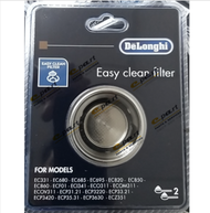 Giỏ lọc Delonghi EC680 685 820. Phin lọc 2 tách phi 61.5 x 26.5mm