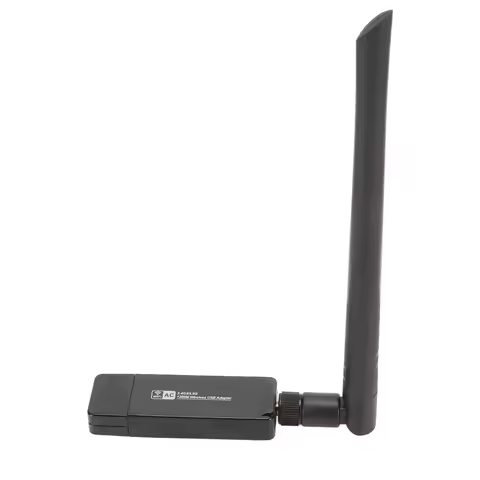 Wireless Network Card W50L 5DB RTL8812AU 1200M Dual Band USB 3.0 Interface WiFi Adapter Plug and Pla