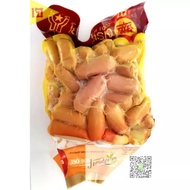 คอกเทลเจ Cocktail Sausage 900 กรัม YT ไส้กรอกคอลเทลเจ อาหารเจ อาหารมังสวิรัติ vegan