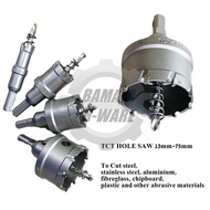 {READY STOCK} 50MM-75MM TCT HOLE SAW. SS Hole Saw. TCT Hole Saw. Wood Hole Saw. Metal Hole Saw. 50mm
