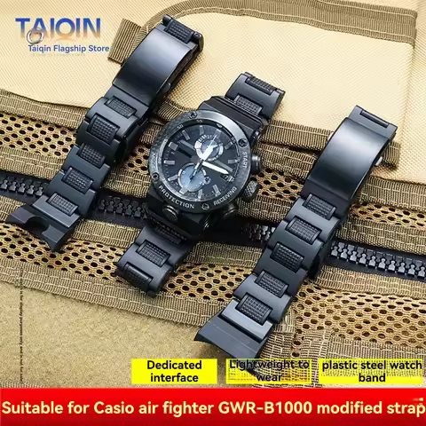 GWR B1000 Lightweight Watch band For G-SHOCK Casio 5588 GWR-B1000 Modified resin Strap Men's bracele