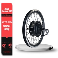 [SPORM] Ebike Conversion Kit 36V 48V 500W with Rear Rotate Hub Motor wheel Set For Electric Bike Con