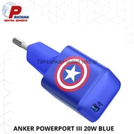 PROMO TERBATAS!!! ADAPTER ANKER MARVEL SERIES POWERPORT III NANO 20W