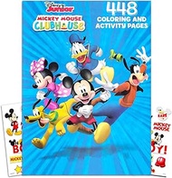 Disney Mickey Mouse Clubhouse Gigantic Coloring Book Set with Stickers, Puzzles and Activities (400 