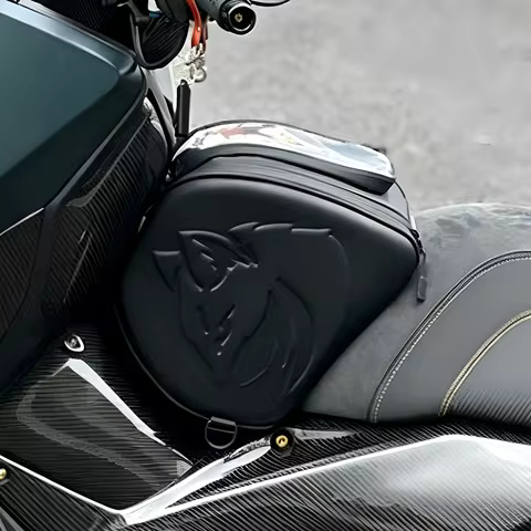 Scooter Tunnel Bag EVA Hard Shell Motorcycle Fuel Tank Bag Pedal Saddle Bag for Yamaha XMAX 125 250 