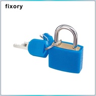 [fixory] Small Brass Padlock 22mm Locker Luggage Suitcase Locks Travel Accessories
