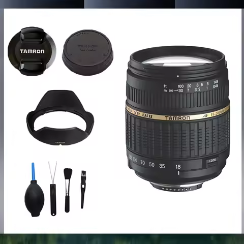 Tamron (A14) 18-200mm F/3.5-6.3 XR Di ILD Aspherical Macro Lens for Nikon Canon Mount