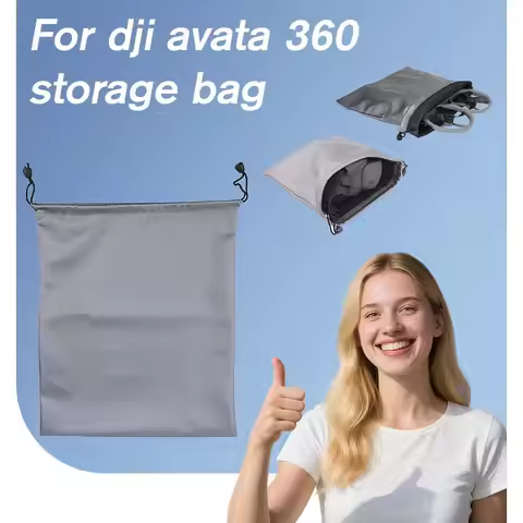 Waterproof Drawstring Storage Bag Lightweight Dustproof Portable Foldable Drone Accessory Pouch for 