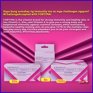 ▮ ❦ ﹊ Fortima (Vitamin C + Zinc + Vitamin E) 100s Box