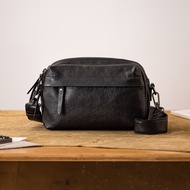 Genuine Mens Satchel Plant Tanned Leather
