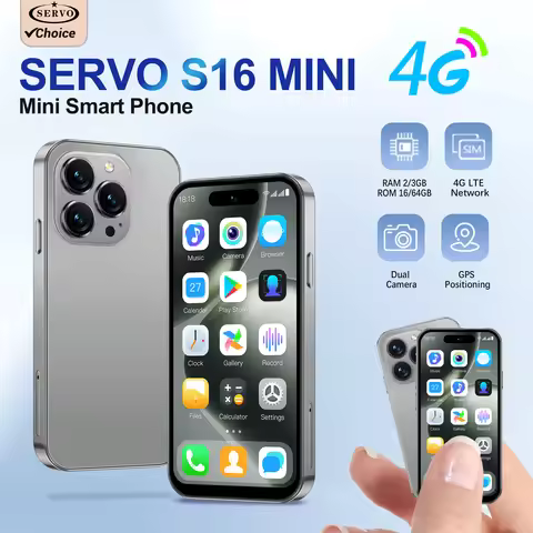 4G MINI Android Smartphone 4.0" Display Face Unlock GPS Small Phones 2/3GB RAM 16/64GB ROM 2 SIM Pla