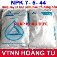 DELTASOL NPK 7-5-44 super potassium foliar fertilizer helps flowering early and flowers bloom evenly