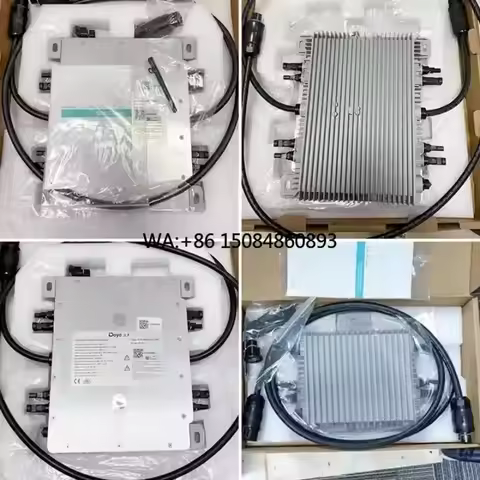Solar balcony power generation1000W Deye SUN-M100G4-EU-Q0 Micro Inverter 230V Single Phase 2 MPPT Qu