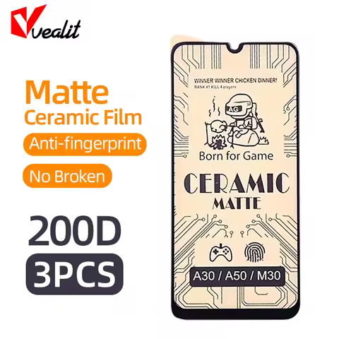 1-3Pcs Matte Ceramic Film for Samsung Galaxy A50 A51 A71 A31 A21s A41 M51 M31 M21 A20 A30 A70 A52S A