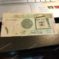 Mata uang ARAB SAUDI asli100% 1 RIYAL tahun 2007