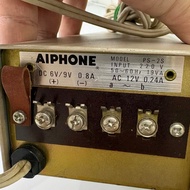Adapter AIPHONE Transformer intercom Model: PS-2S Wiring Type