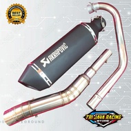 Akrapovic racing exhaust for CBR150R R15V3 VIXION BYSON VERZA XABRE GSX