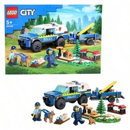 60369 City Series Mobile Police Dog Training Ground Assembly Building Blocks Toys Children's Day Gif