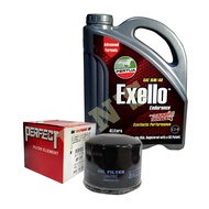 PERTUA Exello Synthetic Performance Oil Change Bundle for Tamaraw FX Diesel / 2c / 3c