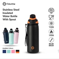 Sports Drinking Bottle 600ml, 800 ML, 1000 ML - FJBOTTLE Stainless Steel Insulated Water Bottle Prem