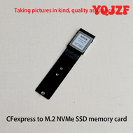 YQJZF อะแดปเตอร์ Cfexpress ไร้สายใหม่สำหรับ ESXS Cfexpress เพื่อ SSD M.2 NVMe เหมาะสำหรับ Canon EOS R5 Nikon Z7 Z6