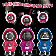 Squid Game Face Changing Doll Toy Anime Doll Model Play Trendy Decoration F0b8