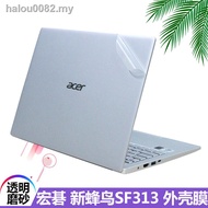 ready stock❉✵13.5 inch Acer New Hummingbird Swift 3 Notebook Case Film SF313-52 Transparent Matte Protective Film Acer Acer N19H3 Mobile Super Edition Computer Body Scratch Sticker